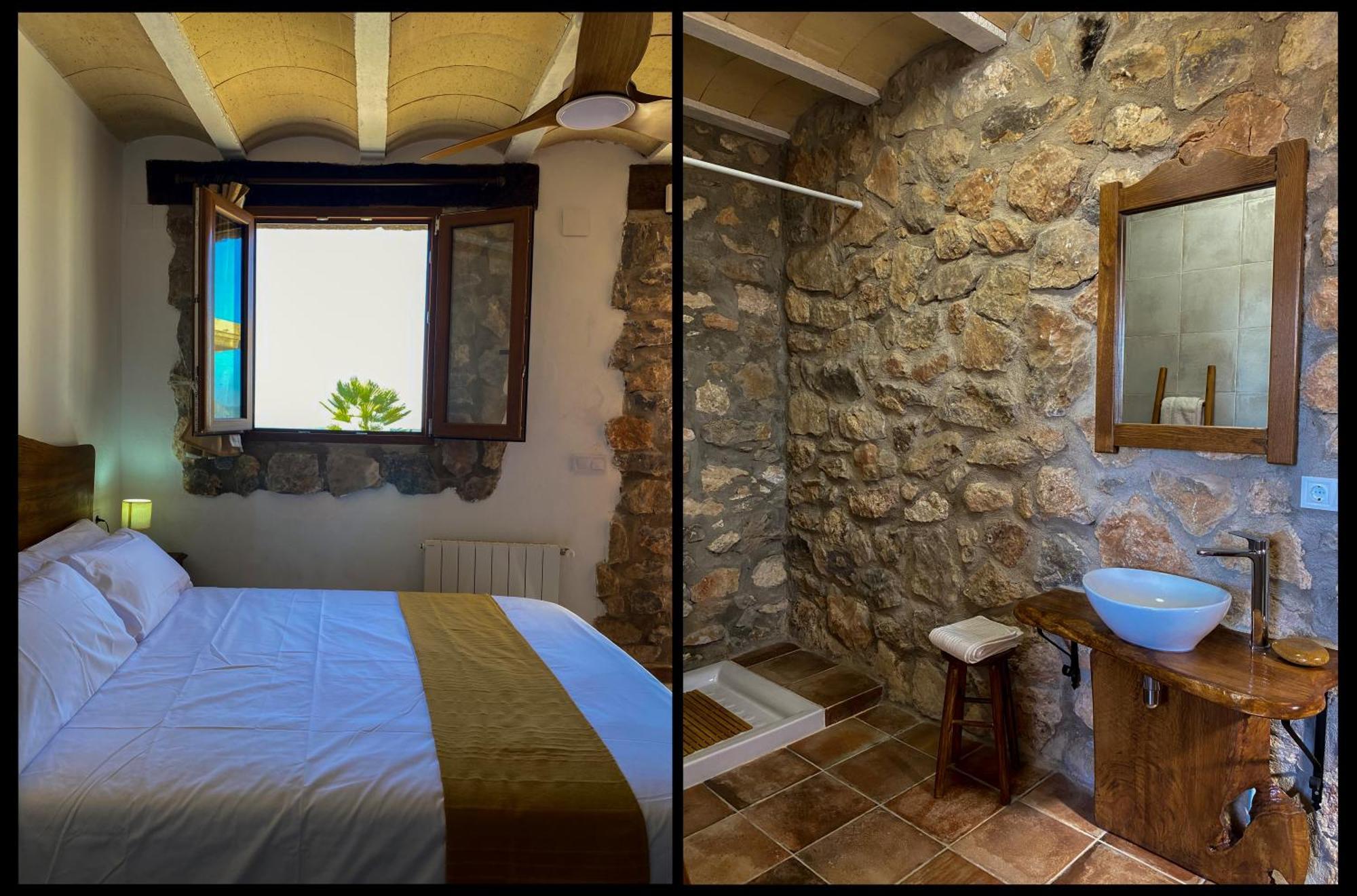 La Cueva De Miravet - Villa De Lujo En La Cima De La Montana Con Vistas Al Mar Кабанес Екстер'єр фото