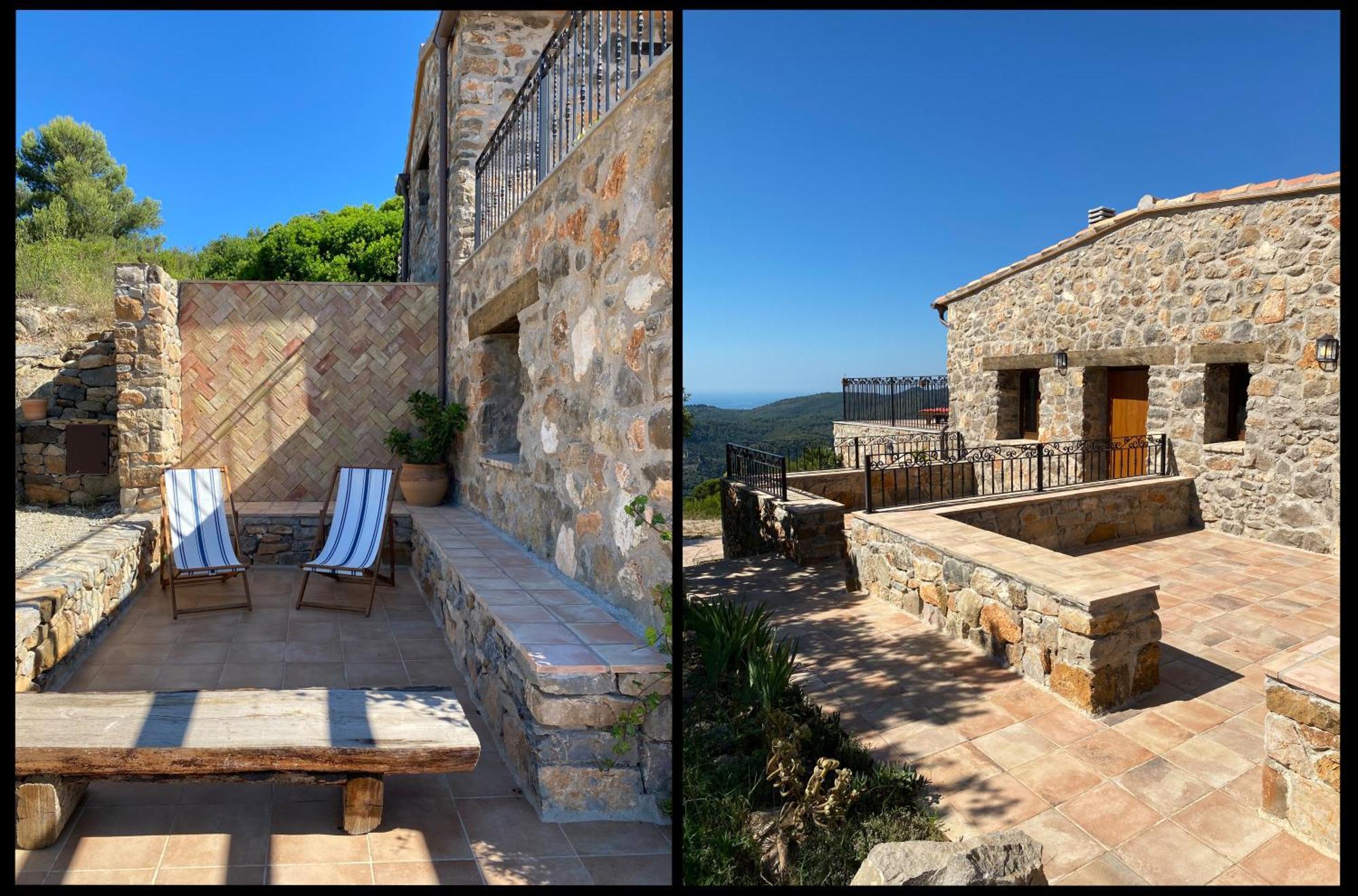 La Cueva De Miravet - Villa De Lujo En La Cima De La Montana Con Vistas Al Mar Кабанес Екстер'єр фото